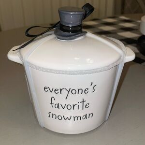 Rae Dunn Frosty Everyone’s Favorite Snowman Crock
